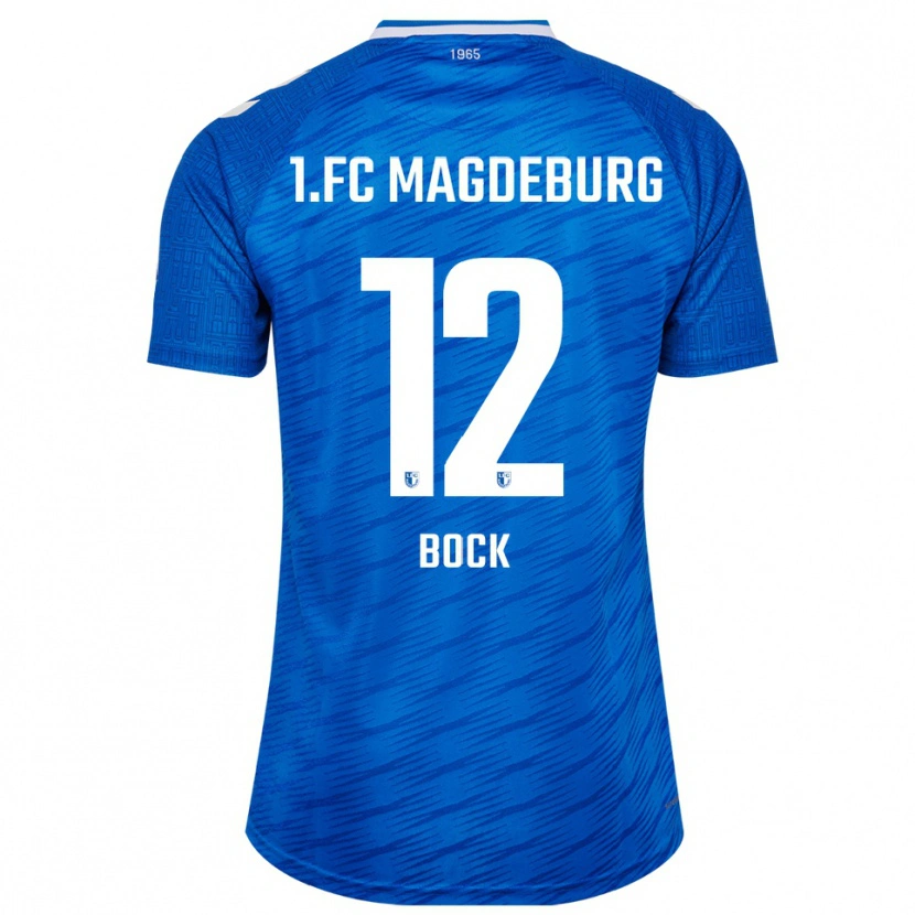 Danxen Men Armin Bock #12 Blue White Home Jersey 2025/26 T-Shirt