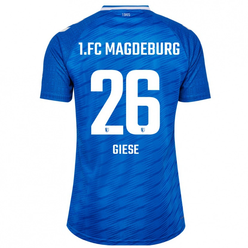 Danxen Men Johanna Giese #26 Blue White Home Jersey 2025/26 T-Shirt