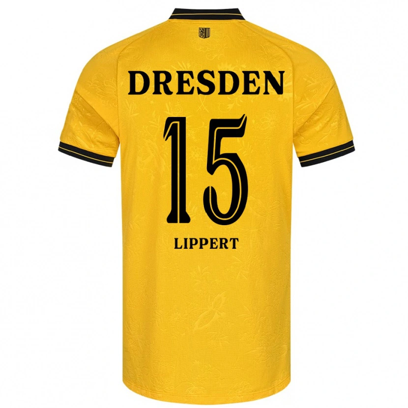 Danxen Men Marlon Lippert #15 Yellow Black Home Jersey 2025/26 T-Shirt