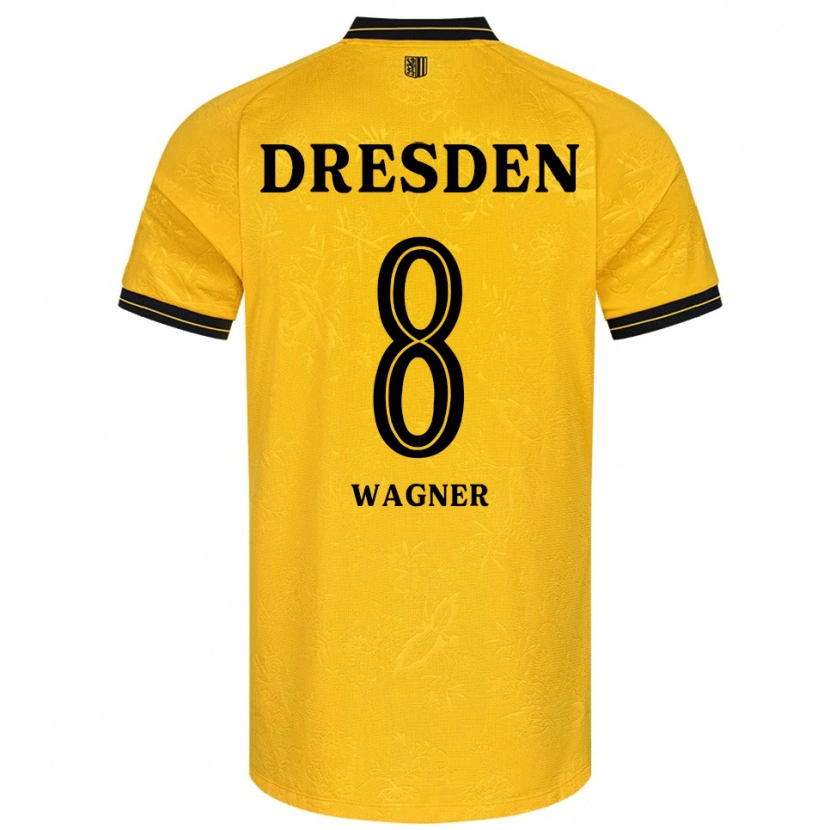 Danxen Men Robert Wagner #8 Yellow Black Home Jersey 2025/26 T-Shirt