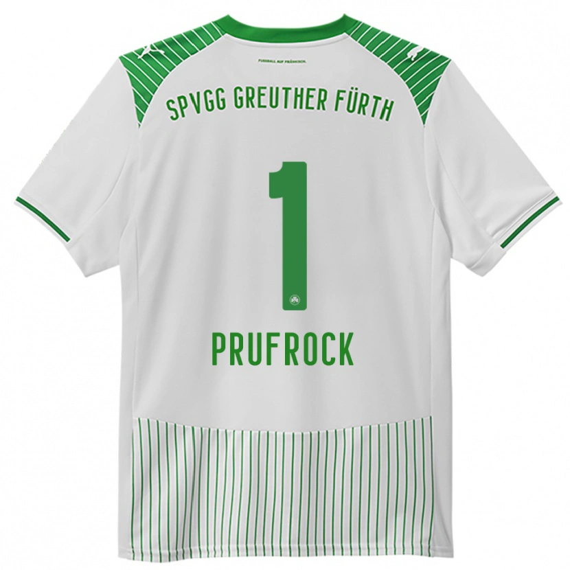 Danxen Men Silas Prüfrock #1 White Green Home Jersey 2025/26 T-Shirt