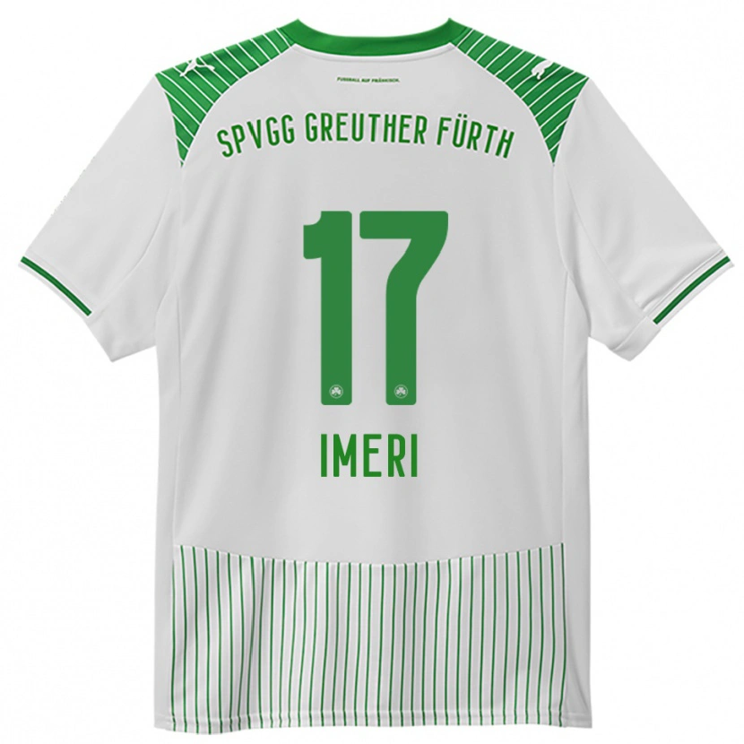 Danxen Men Adem Imeri #17 White Green Home Jersey 2025/26 T-Shirt