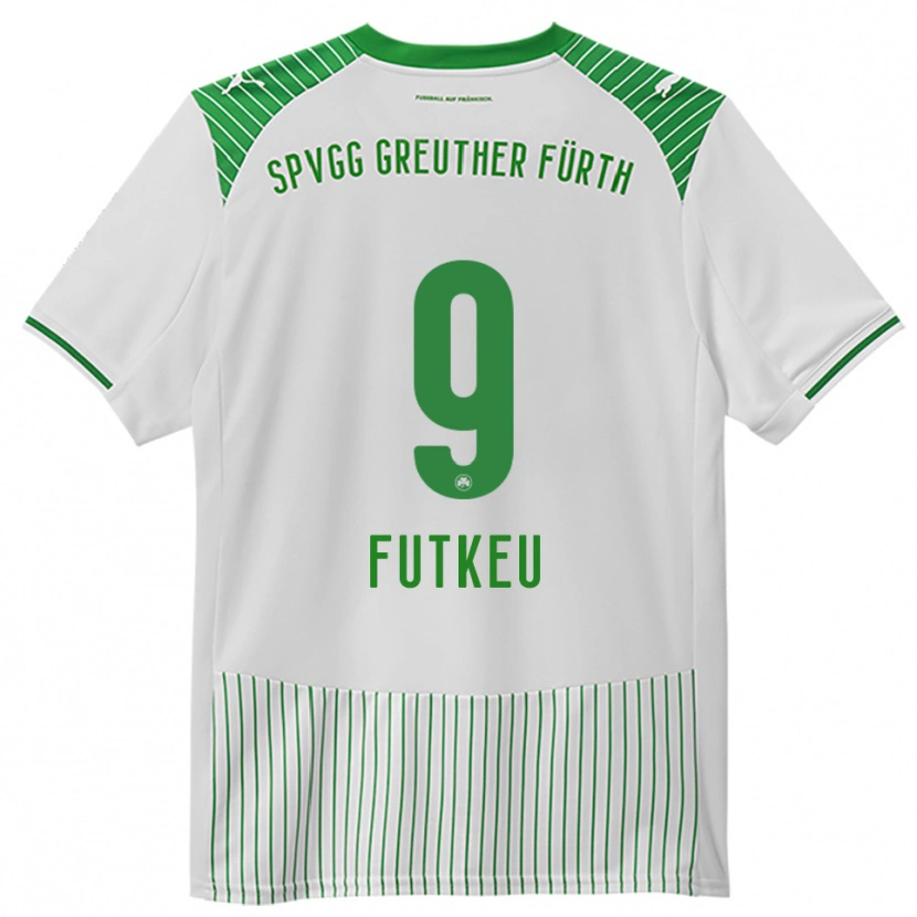 Danxen Men Noel Futkeu #9 White Green Home Jersey 2025/26 T-Shirt