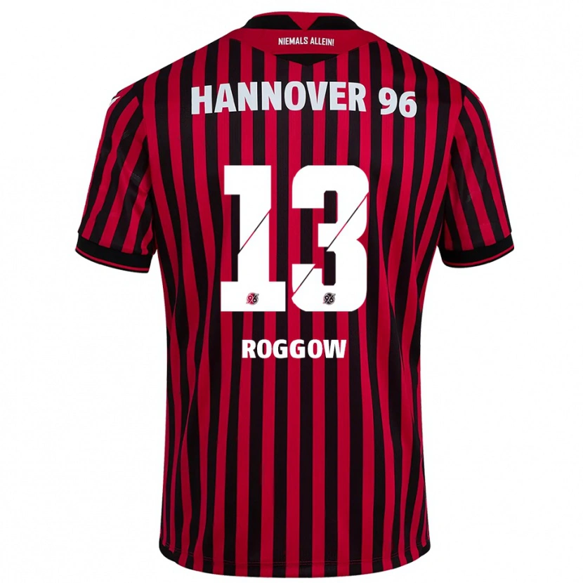 Danxen Men Franz Roggow #13 Red Black Home Jersey 2025/26 T-Shirt