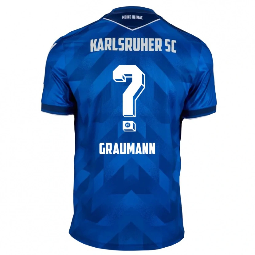 Danxen Men Lilly Graumann #0 Blue White Home Jersey 2025/26 T-Shirt