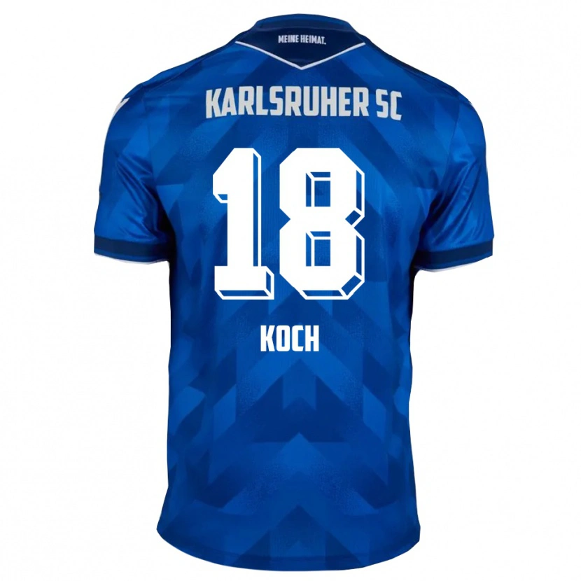 Danxen Men Aki Koch #18 Blue White Home Jersey 2025/26 T-Shirt