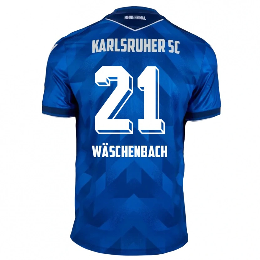Danxen Men Meiko Wäschenbach #21 Blue White Home Jersey 2025/26 T-Shirt
