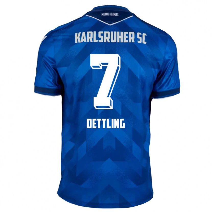 Danxen Men Luis Dettling #7 Blue White Home Jersey 2025/26 T-Shirt