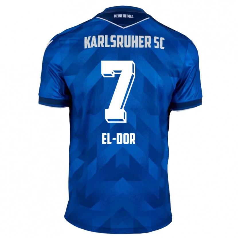 Danxen Men Bassem El-Dor #7 Blue White Home Jersey 2025/26 T-Shirt