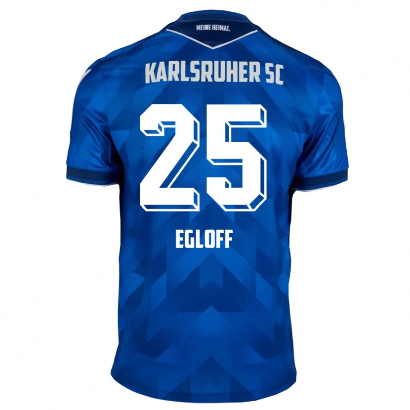 Danxen Men Lilian Egloff #25 Blue White Home Jersey 2025/26 T-Shirt