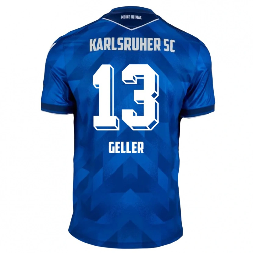 Danxen Men Robert Geller #13 Blue White Home Jersey 2025/26 T-Shirt
