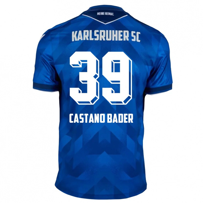 Danxen Men Simeon Castano Bader #39 Blue White Home Jersey 2025/26 T-Shirt