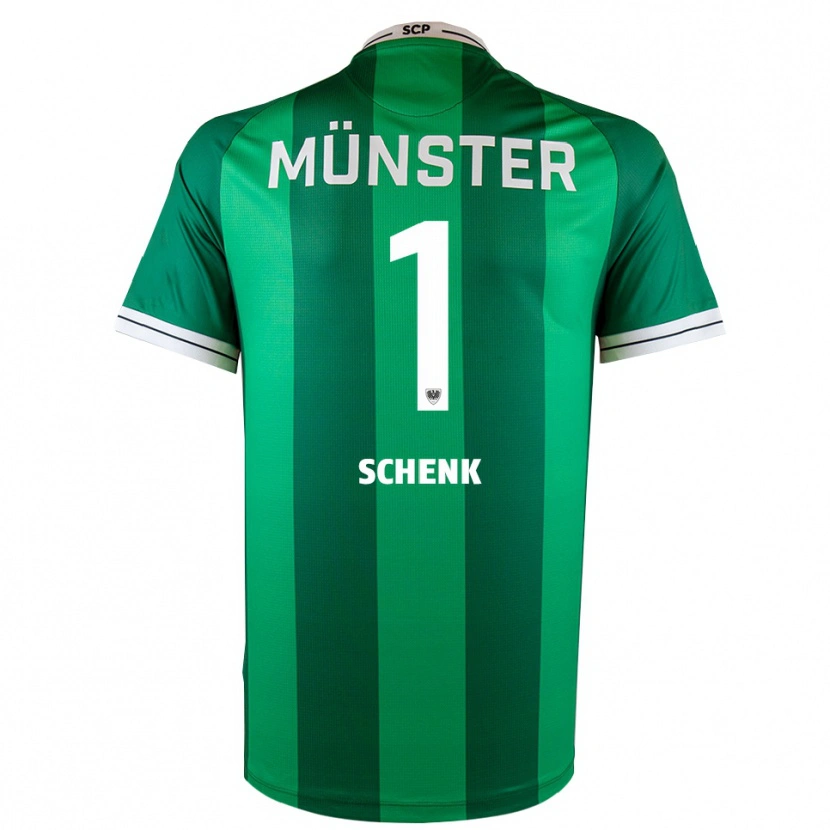 Danxen Men Johannes Schenk #1 Green White Home Jersey 2025/26 T-Shirt