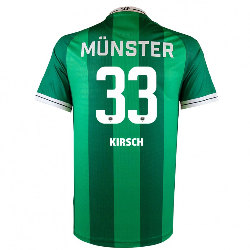 Danxen Men Marian Kirsch #33 Green White Home Jersey 2025/26 T-Shirt