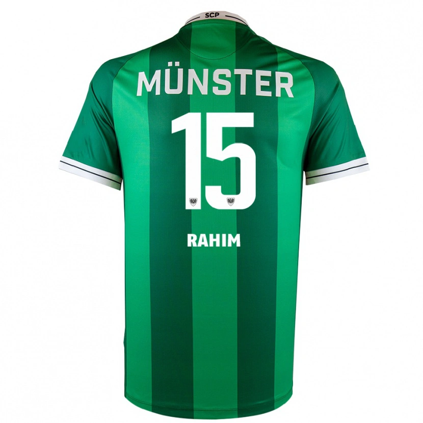 Danxen Men David Rahim #15 Green White Home Jersey 2025/26 T-Shirt