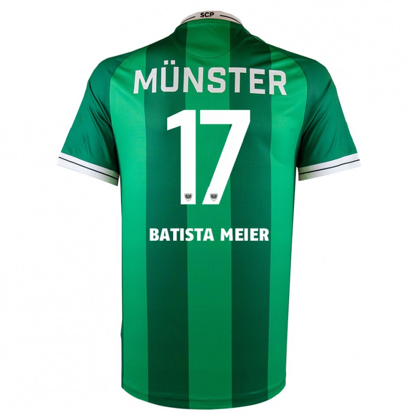Danxen Men Oliver Batista Meier #17 Green White Home Jersey 2025/26 T-Shirt