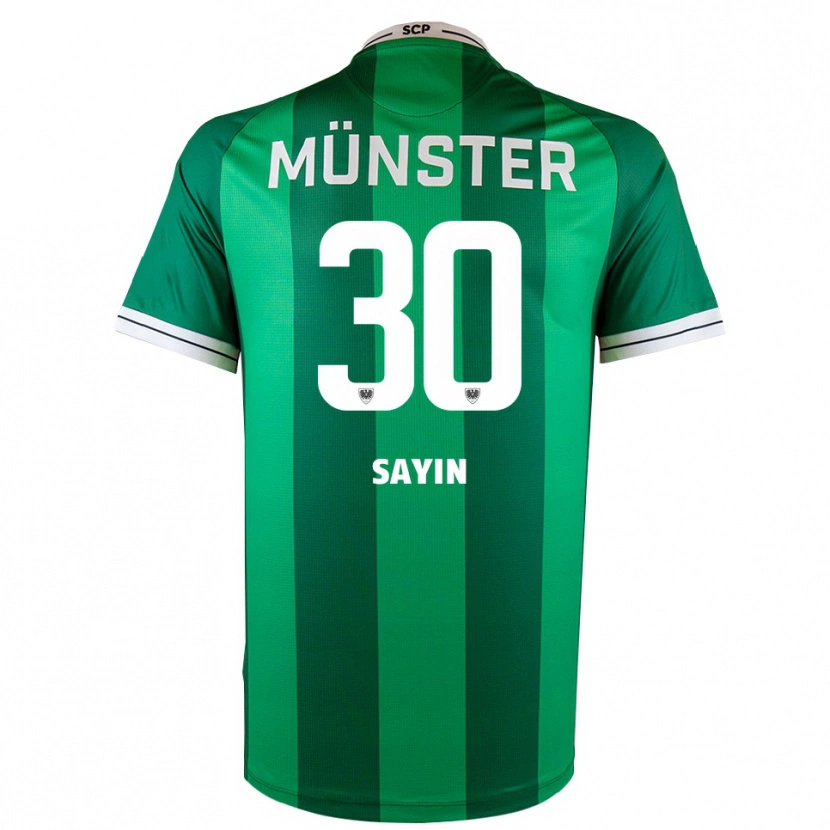 Danxen Men Melih Sayin #30 Green White Home Jersey 2025/26 T-Shirt
