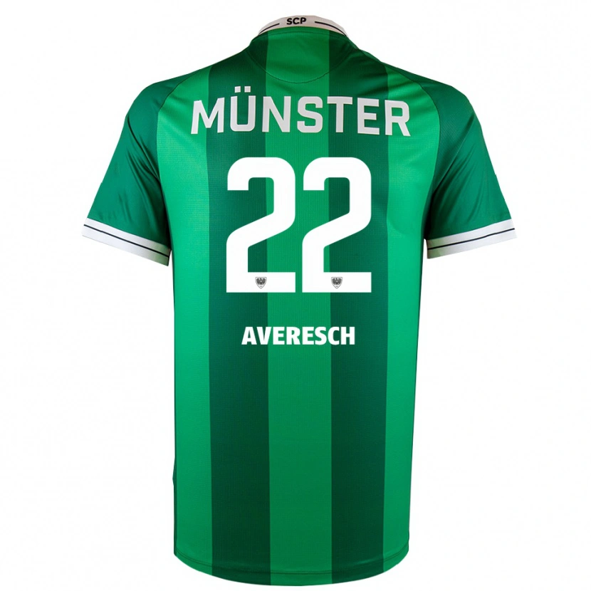 Danxen Men Noah Averesch #22 Green White Home Jersey 2025/26 T-Shirt