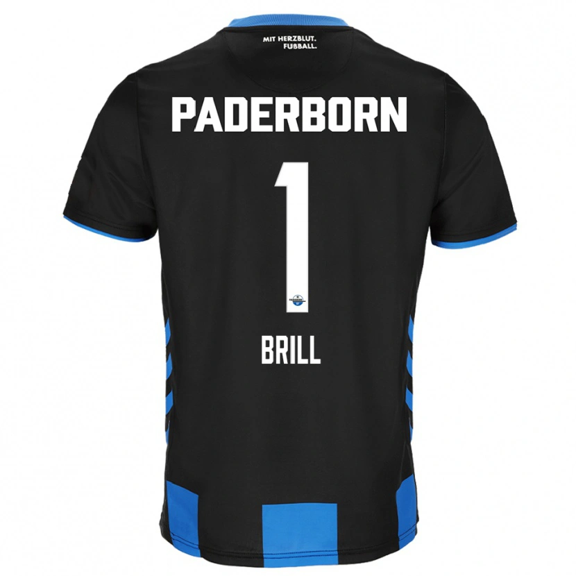 Danxen Men Moritz Brill #1 Black Blue Home Jersey 2025/26 T-Shirt