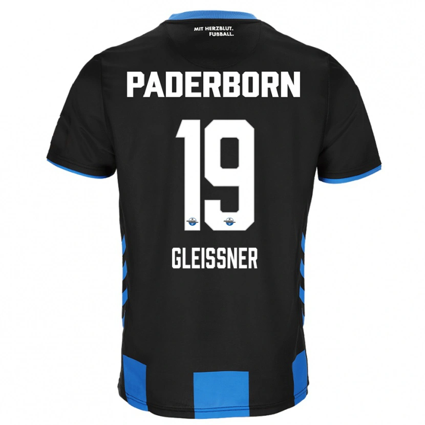Danxen Men Kevin Gleissner #19 Black Blue Home Jersey 2025/26 T-Shirt