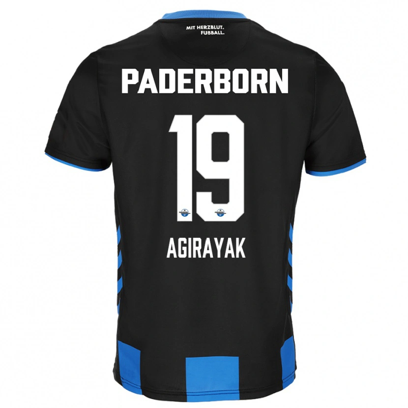 Danxen Men Cihan Agirayak #19 Black Blue Home Jersey 2025/26 T-Shirt