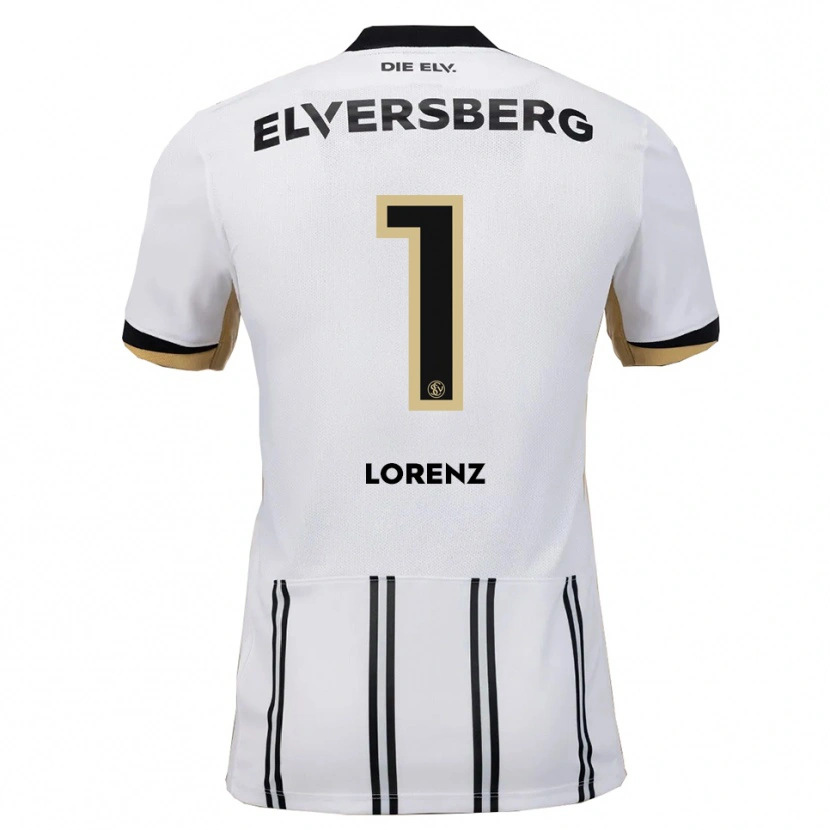 Danxen Men Paul Lorenz #1 White Black Home Jersey 2025/26 T-Shirt