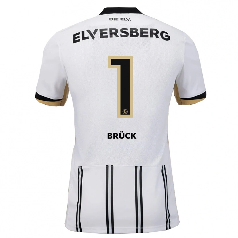 Danxen Men Florian Brück #1 White Black Home Jersey 2025/26 T-Shirt