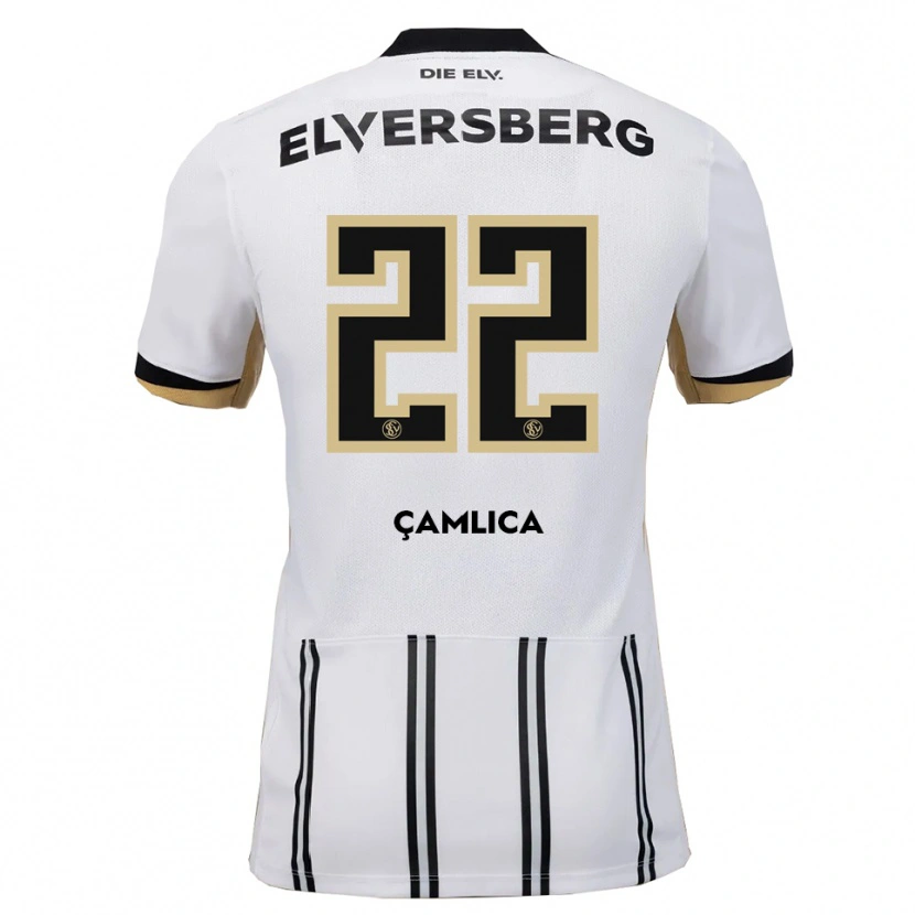 Danxen Men Can Çamlica #22 White Black Home Jersey 2025/26 T-Shirt