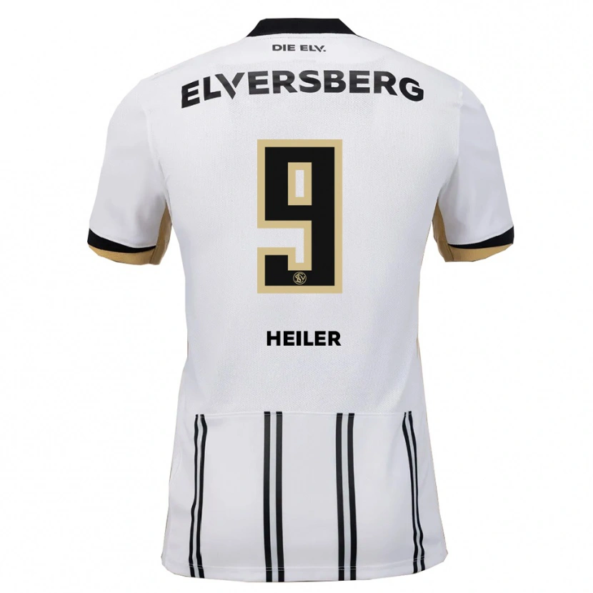 Danxen Men Luca Heiler #9 White Black Home Jersey 2025/26 T-Shirt
