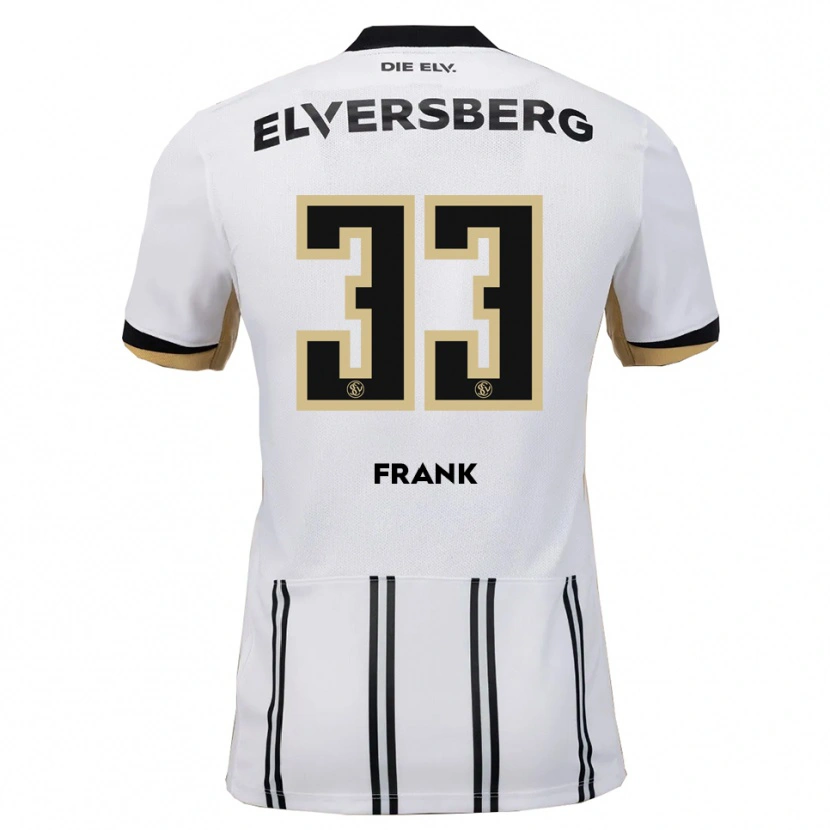 Danxen Men Ronja Frank #33 White Black Home Jersey 2025/26 T-Shirt