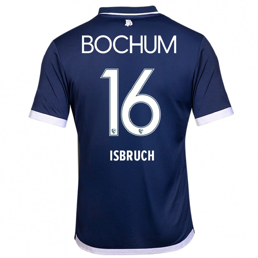 Danxen Men Lasse Isbruch #16 Navy White Home Jersey 2025/26 T-Shirt