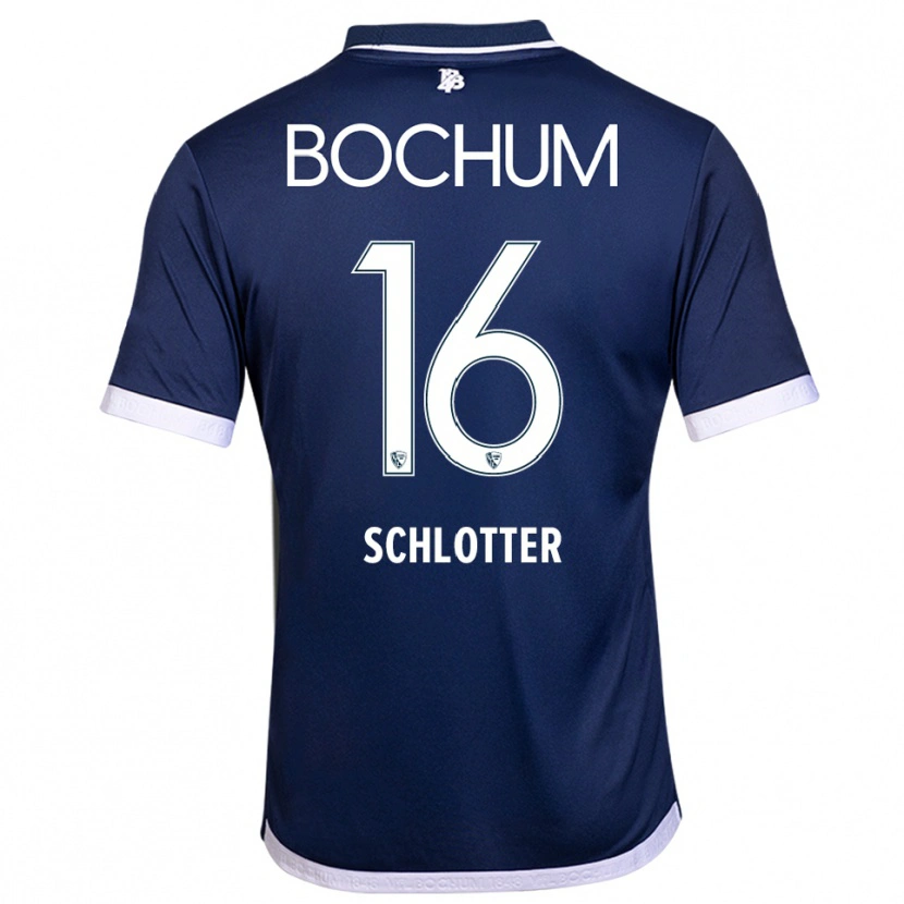 Danxen Men Joel Schlotter #16 Navy White Home Jersey 2025/26 T-Shirt