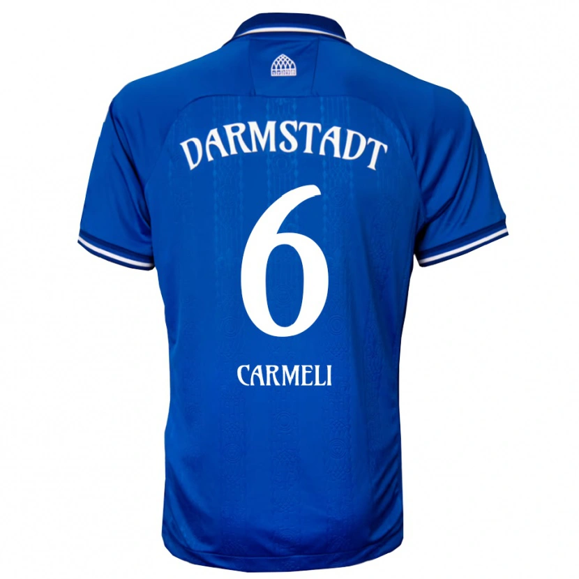Danxen Men Liad Carmeli #6 Blue White Home Jersey 2025/26 T-Shirt