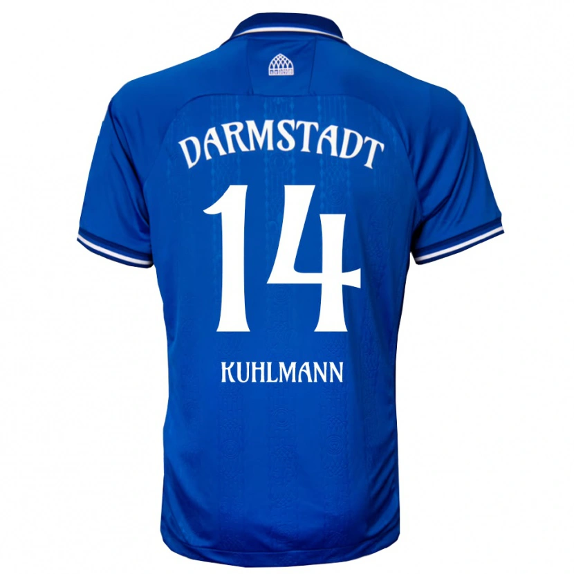 Danxen Men Marcel Kuhlmann #14 Blue White Home Jersey 2025/26 T-Shirt