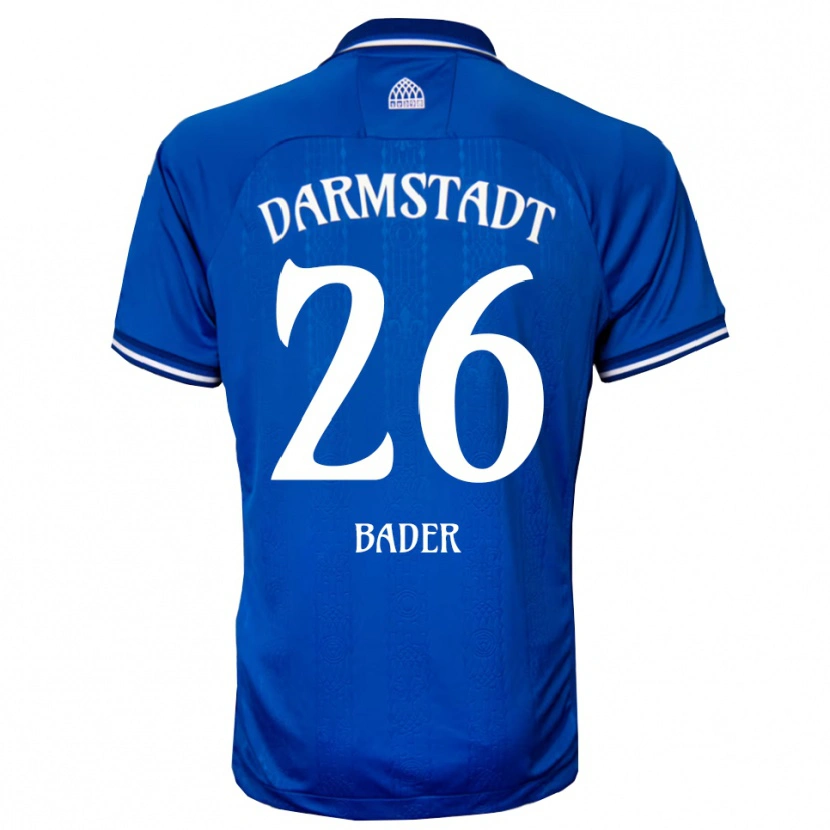 Danxen Men Matthias Bader #26 Blue White Home Jersey 2025/26 T-Shirt