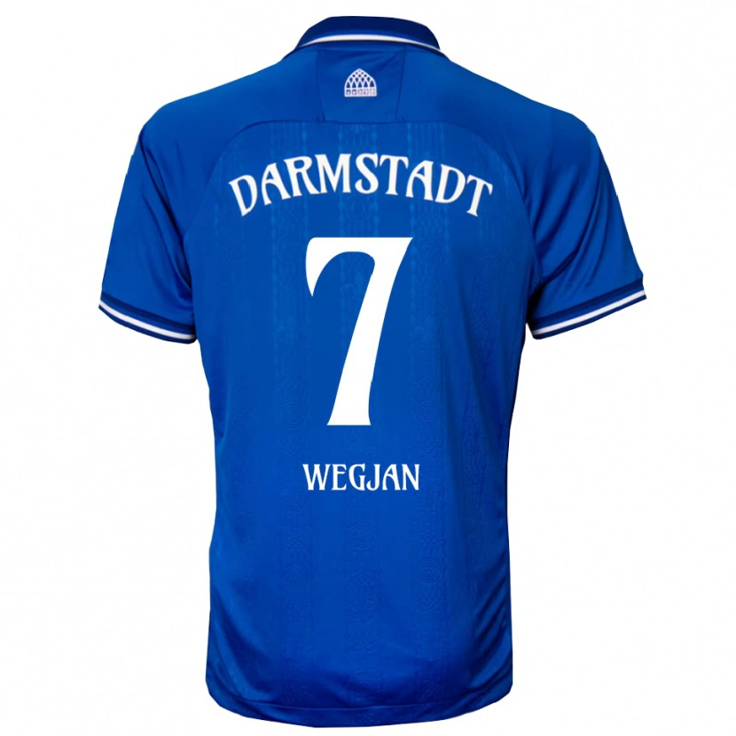 Danxen Men Jesse Wegjan #7 Blue White Home Jersey 2025/26 T-Shirt
