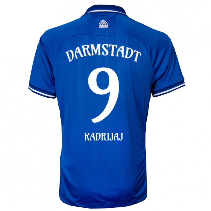 Danxen Men Smail Kadrijaj #9 Blue White Home Jersey 2025/26 T-Shirt
