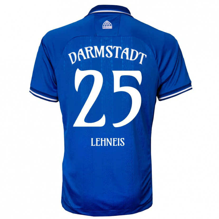 Danxen Men Daniel Lehneis #25 Blue White Home Jersey 2025/26 T-Shirt