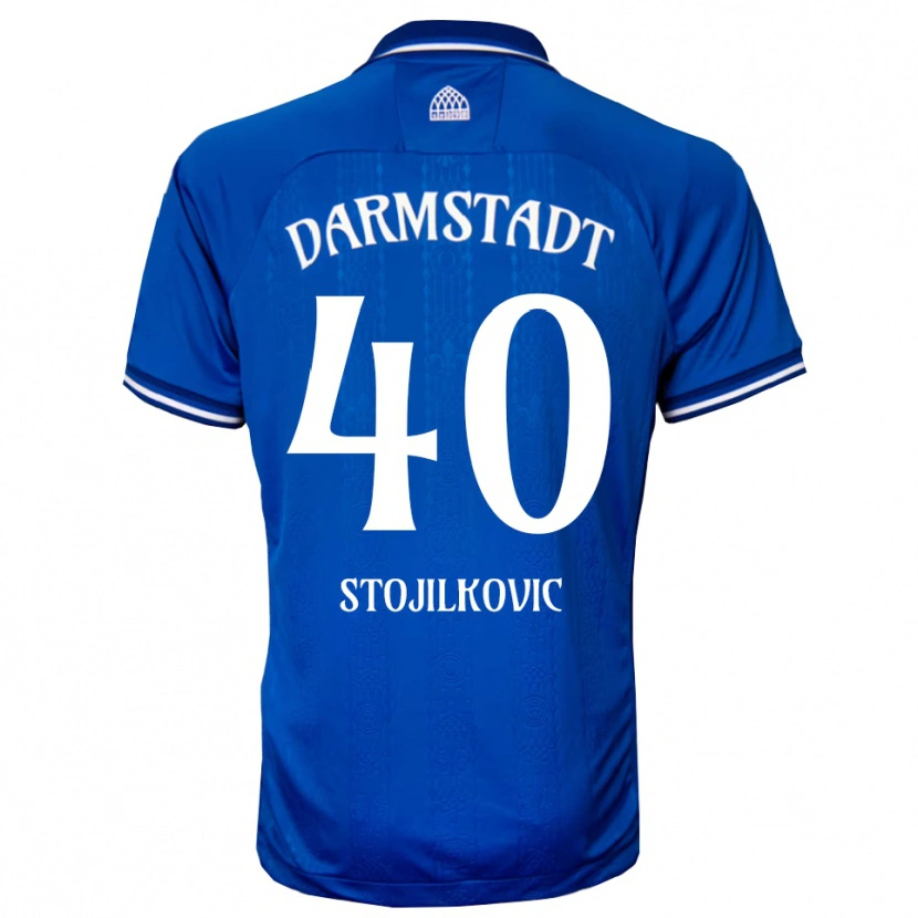 Danxen Men Filip Stojilkovic #40 Blue White Home Jersey 2025/26 T-Shirt