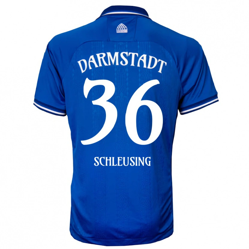 Danxen Men Lenox Schleusing #36 Blue White Home Jersey 2025/26 T-Shirt