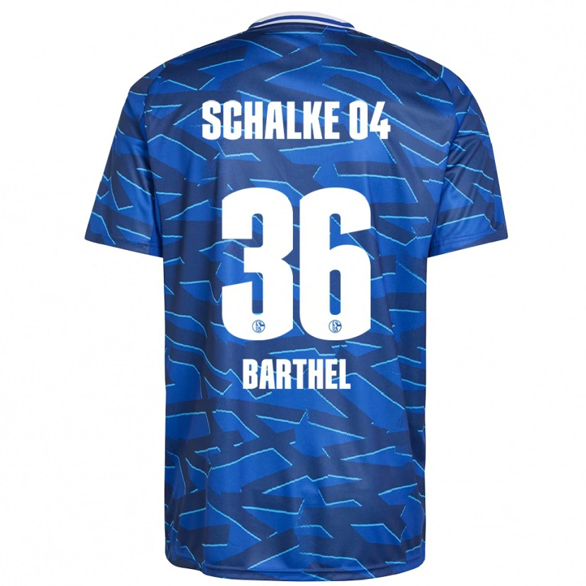 Danxen Men Niklas Barthel #36 Royal Blue White Home Jersey 2025/26 T-Shirt