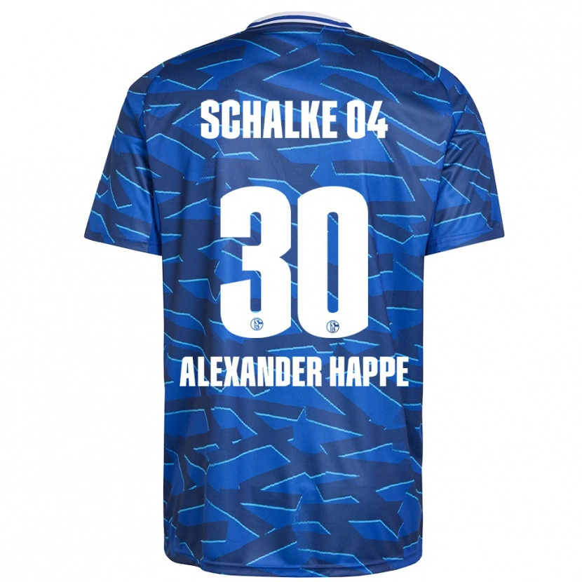 Danxen Men Luca Alexander Happe #30 Royal Blue White Home Jersey 2025/26 T-Shirt