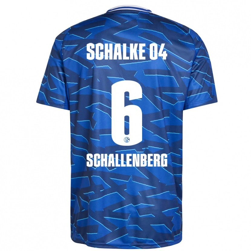 Danxen Men Ron Schallenberg #6 Royal Blue White Home Jersey 2025/26 T-Shirt