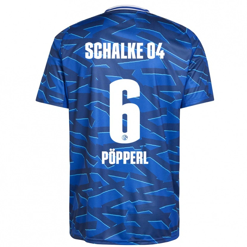 Danxen Men Paul Pöpperl #6 Royal Blue White Home Jersey 2025/26 T-Shirt