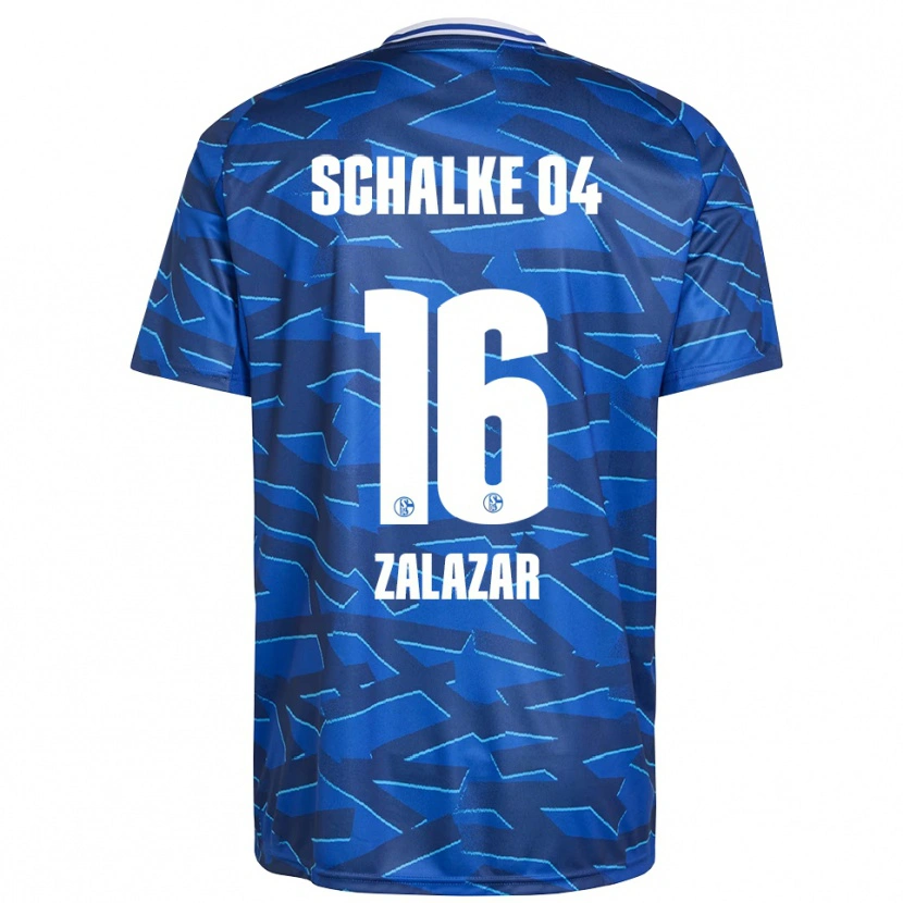 Danxen Men Mauro Zalazar #16 Royal Blue White Home Jersey 2025/26 T-Shirt