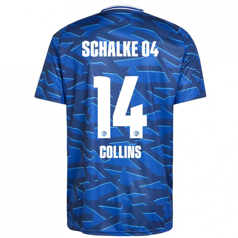Danxen Men Brody Collins #14 Royal Blue White Home Jersey 2025/26 T-Shirt