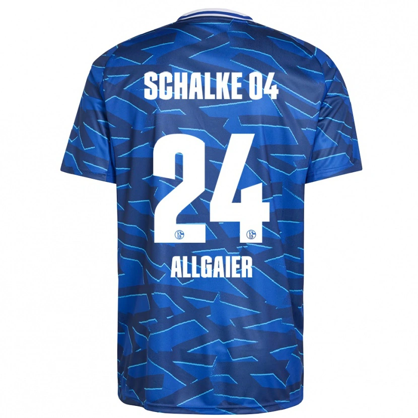 Danxen Men Felix Allgaier #24 Royal Blue White Home Jersey 2025/26 T-Shirt