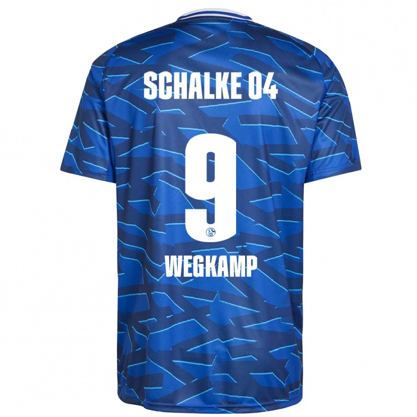 Danxen Men Gerrit Wegkamp #9 Royal Blue White Home Jersey 2025/26 T-Shirt