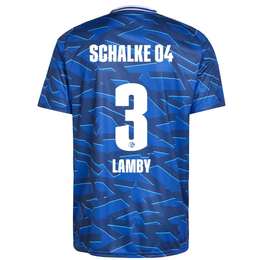 Danxen Men Max Lamby #3 Royal Blue White Home Jersey 2025/26 T-Shirt