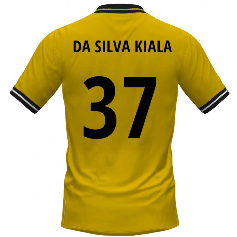Danxen Men Joel Da Silva Kiala #37 Yellow Black Home Jersey 2025/26 T-Shirt